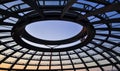 Reichstag dome in berlin Royalty Free Stock Photo