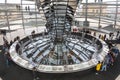 Reichstag dome, Berlin, Germany Royalty Free Stock Photo