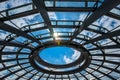 Reichstag Dome, Parliament building in Berlin, Germany, Europe