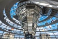 Reichstag Dome, Parliament building in Berlin, Germany, Europe