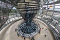 Reichstag Dome, Parliament building in Berlin, Germany, Europe