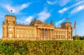 The Reichstag or German Government building, side view, Berlin, Germany