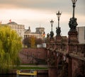 Reichstag: the German parliament, in autumn. Berlin, Germany Royalty Free Stock Photo