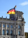 Reichstag German parliament building Royalty Free Stock Photo