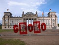 Reichstag parliament in Berlin