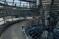 Reichtag glass rooftop dome Berlin Germany Royalty Free Stock Photo