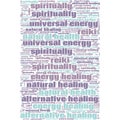 Reiki Alternative Healing Spirituality Text Abstract Background Illustrations