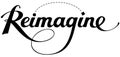 Reimagine - custom calligraphy text Royalty Free Stock Photo