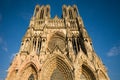 Reims Cathedral Royalty Free Stock Photo