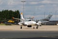 Reims F406 Cessna 406 G-MAFB operated by UK Sea Fisheries Directflight Ltd on maritime patrol missions.