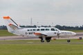 Reims F406 Cessna 406 G-MAFB operated by UK Sea Fisheries Directflight Ltd on maritime patrol missions.