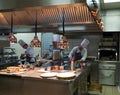 Kitchen at the Two Star Michelin and Relais Chateaux award-winning Restaurant Le Parc at the Domaine Les Crayeres