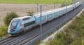 Train TGV SNCF in France Royalty Free Stock Photo