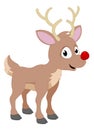 Reindeer Christmas Cartoon Santa Deer