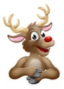 Reindeer Christmas Cartoon Santa Deer