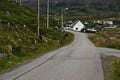 Reindeer at Forsol, Island of Kvaloya (Hammerfest), Troms og Finnmark, Norway Royalty Free Stock Photo