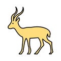 Reindeer Isolated Vector icon that can be easily modified or edited Royalty Free Stock Photo
