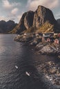 Reine fishing village in Lofoten Islands, Norway