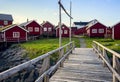 Reine fishing village on Lofoten islands, Norway Royalty Free Stock Photo