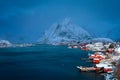 Reine fishing village, Norway Royalty Free Stock Photo