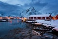 Reine fishing village, Lofotens