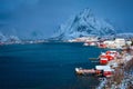 Reine fishing village, Norway Royalty Free Stock Photo