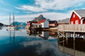 Reine Town in Norway