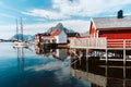 Reine Town in Norway