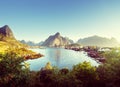 Reine Village, Lofoten Islands, Norway Royalty Free Stock Photo