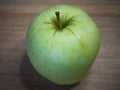 The Reinette Simirenko is an antique apple variety. The fruit has tender, crisp, greenish white flesh with a subacid flavor. A