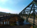 Reinforced concrete and Iron bridges over the pai river