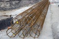 Reinforcement cages for a foundation piles