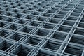 Reinforcing steel mesh Royalty Free Stock Photo