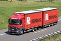 Reining truck Royalty Free Stock Photo