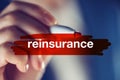 Reinsurance business concept