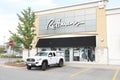 tor, canada - august 17, 2023: reitmans store front entrance with tree 236 p 17 Royalty Free Stock Photo