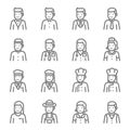 Reject Vector Line Icon Set. Contains such Icons as Cancellation, Deny, Error, Failed and more. Expanded Stroke