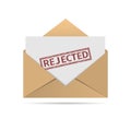 Rejected letter