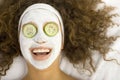 Rejuvenescent mask Royalty Free Stock Photo