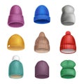 Relaistic Beanie Hat Icon Set