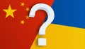 Relationship between the China and the Ukraine