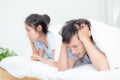 Relationship difficulties, conflict and family concept Royalty Free Stock Photo