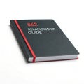Relationship guidebook on white background Royalty Free Stock Photo