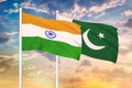 Relationship between the India and the Pakistan