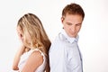 Relationship problems Royalty Free Stock Photo