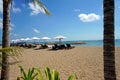 Relax on the beach in Bali