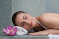 Relax at beauty center Royalty Free Stock Photo