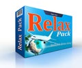 Relax concept pack with flight to paradise