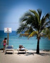 A relax day on a beach Royalty Free Stock Photo