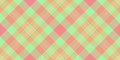 Relax pattern vector seamless, sparse fabric tartan background. Luxurious plaid texture textile check in green and red colors